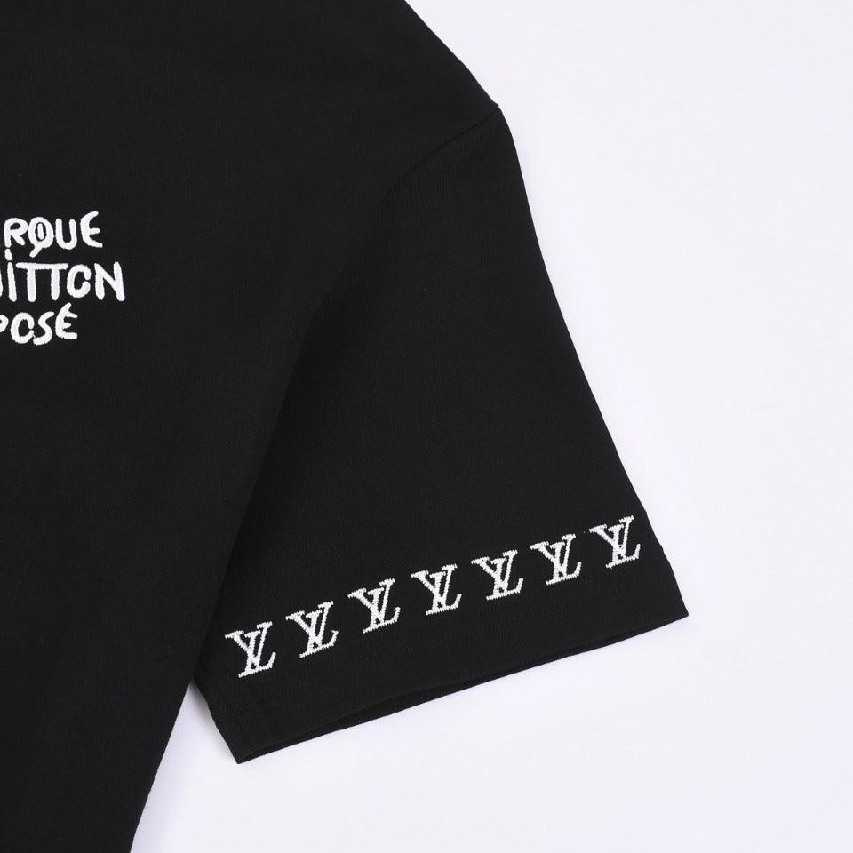 Louis Vuitton T-Shirt Without Collar 'Black' Banlieue91