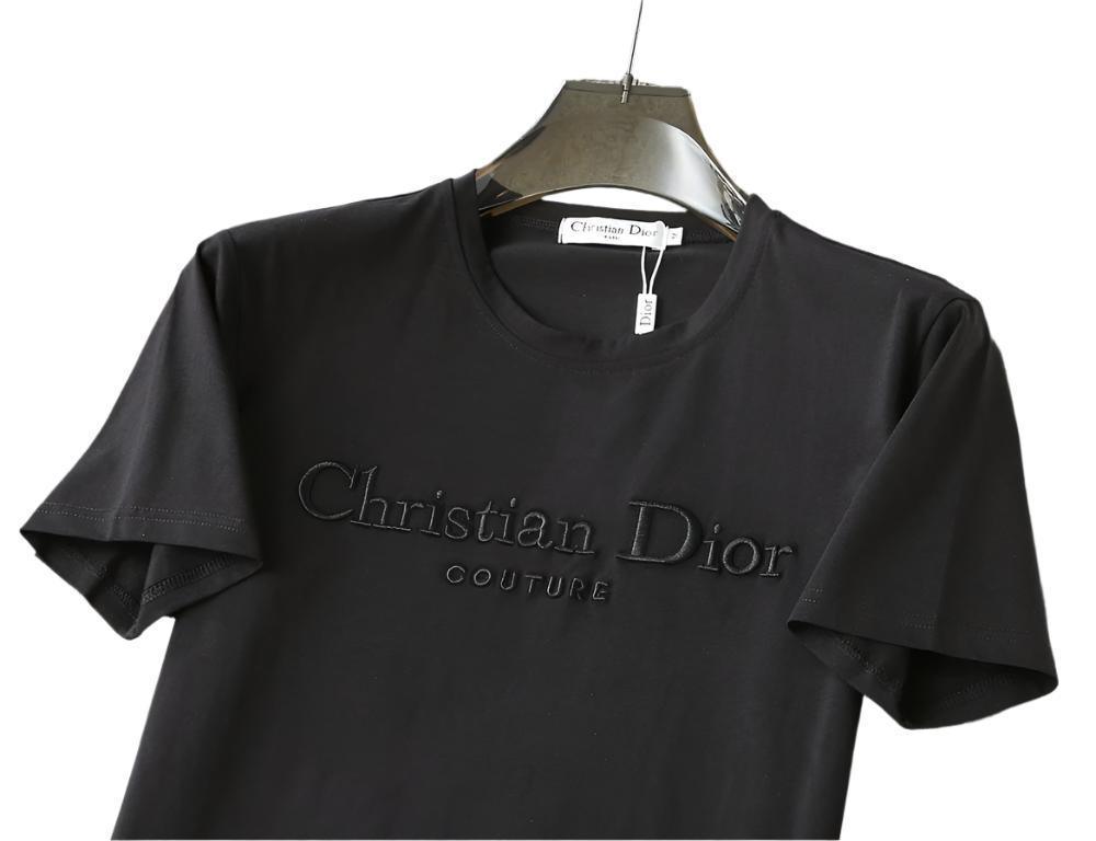 Dior T-Shirt Without Collar 'Black' Banlieue91