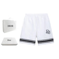 Dior Knit Basketball Shorts 'White/Black' Banlieue91