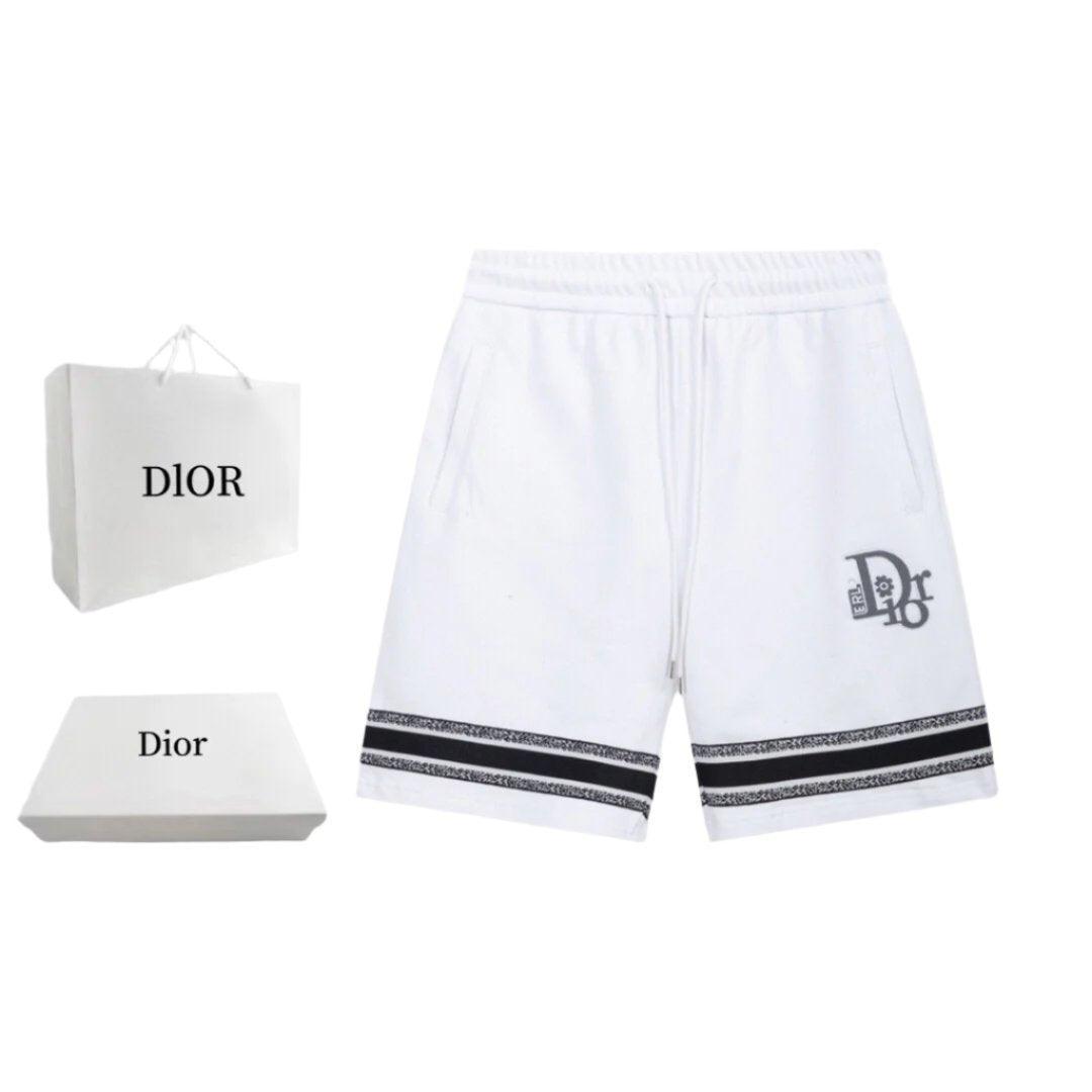 Dior Knit Basketball Shorts 'White/Black' Banlieue91