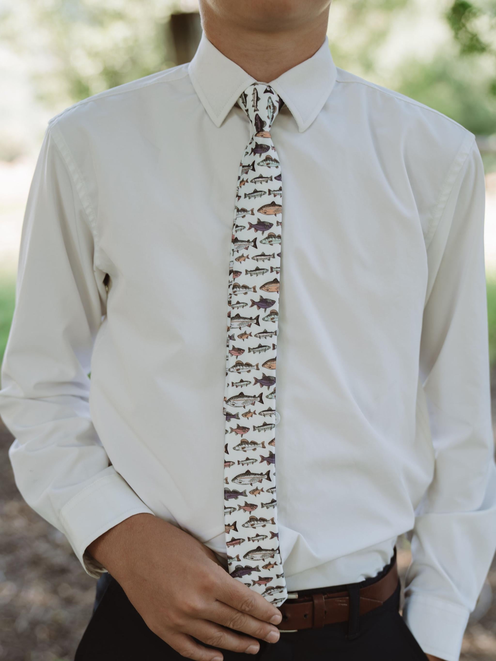 Fish On! - Boys Tie