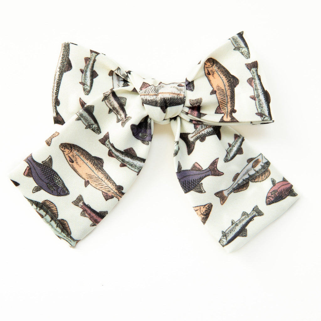 Fish On! - Petite Hair Bow