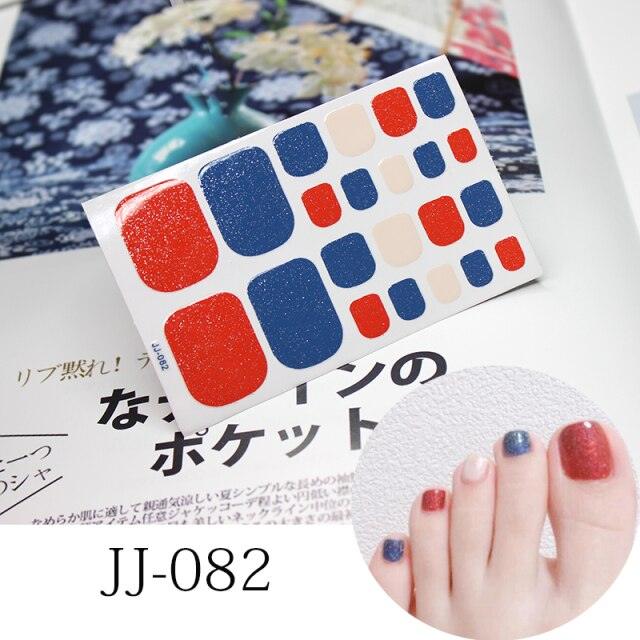 Flake Nail Art Sticker Strawberry Glitter Nail Cover Multicolor Nail Art Full Adhesive Sticker Tips Manicure Nail Art Stickers Decals Women Metal Golden Line Nail Full Nail Wraps for Women Nail Art with Nail File Solid Color Nail Polish Strips Sticker