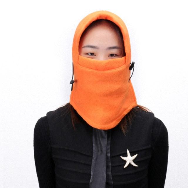 Fleece Plush Balaclava Winter Women Waterproof Mask Snood Scarf Beanie Hat Outdoor Hiking Head Hood Neck Warmer Bonnets Fashion Balaclava Shawl Women Winter Hat Soft Knitted Hooded Neck Collar Cap Beanie Hat Warm Scarf Unisex Bonnet Hooded Scarf Hat Stevvex