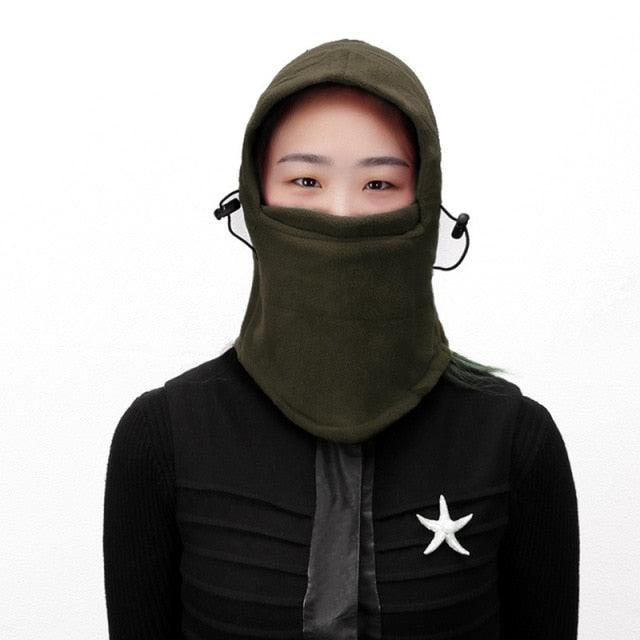 Fleece Plush Balaclava Winter Women Waterproof Mask Snood Scarf Beanie Hat Outdoor Hiking Head Hood Neck Warmer Bonnets Fashion Balaclava Shawl Women Winter Hat Soft Knitted Hooded Neck Collar Cap Beanie Hat Warm Scarf Unisex Bonnet Hooded Scarf Hat Stevvex