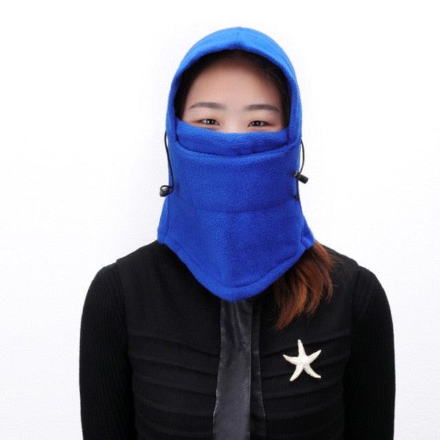 Fleece Plush Balaclava Winter Women Waterproof Mask Snood Scarf Beanie Hat Outdoor Hiking Head Hood Neck Warmer Bonnets Fashion Balaclava Shawl Women Winter Hat Soft Knitted Hooded Neck Collar Cap Beanie Hat Warm Scarf Unisex Bonnet Hooded Scarf Hat Stevvex