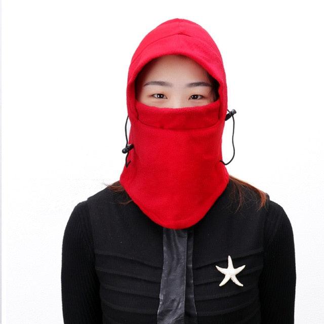 Fleece Plush Balaclava Winter Women Waterproof Mask Snood Scarf Beanie Hat Outdoor Hiking Head Hood Neck Warmer Bonnets Fashion Balaclava Shawl Women Winter Hat Soft Knitted Hooded Neck Collar Cap Beanie Hat Warm Scarf Unisex Bonnet Hooded Scarf Hat Stevvex