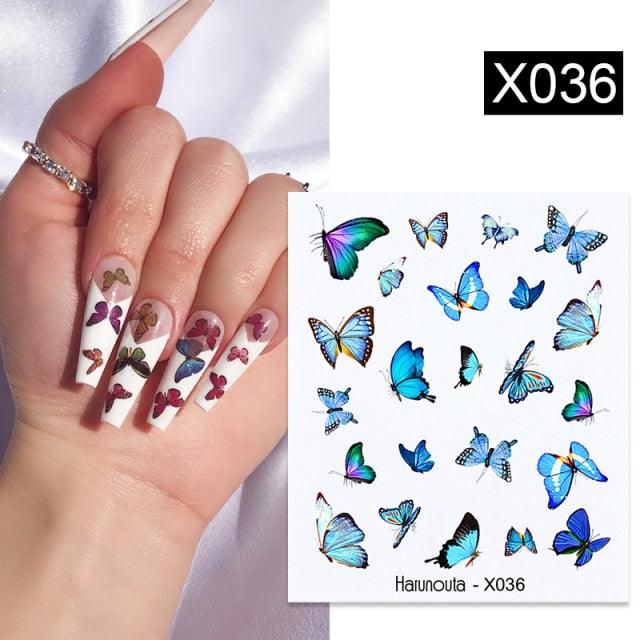 Flower Line Mixed Nail Water Decals Set Floral Leaf Snake Image Transfer Water Slider Colorful Nail Art Stickers Decor Tip Transfer Nail Decals Sticker For Pretty Girl Self-Adhesive Nail Decals Designer Nail Stickers for Acrylic