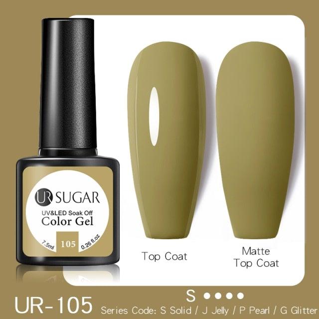 Fluorescent Gel Nail Polish Yellow Green High Quality Colors UV Strong Matte Effect Luxury Design For Girls and Women