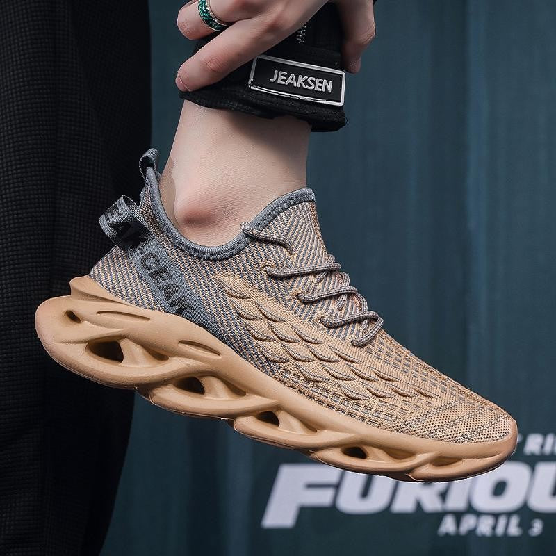 Flyknit mesh shoes for men lightweight and casual trendy shoes V.I.P Digital Presence