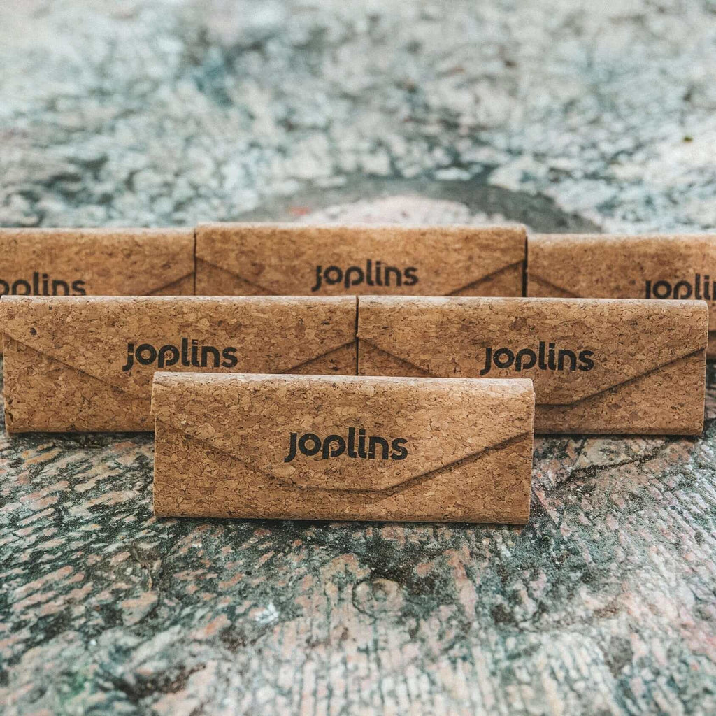 Fold & Go - Tri-fold Sunglasses Cork Case JOPLINS® | Premium Sustainable Sunglasses