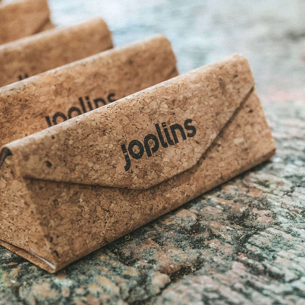 Fold & Go - Tri-fold Sunglasses Cork Case JOPLINS® | Premium Sustainable Sunglasses