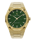 Frosted Star Dust II Gold Green
