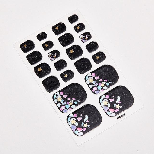 Full Beauty Loveliness Designed Manicure Valentines Nail Art Designer Nail Decals Kids Nails Art Decoration Nail Sticker Set French Tip Guides Stickers French Nail Stickers Form Fringe Guides for Decoration Stencil Tools