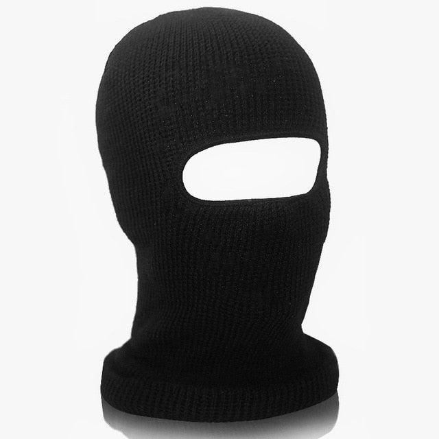 Full Face Cover Ski Mask Hat 3 Holes Balaclava Army Tactical CS Windproof Knit Beanies Bonnet Winter Warm Unisex Caps Neck Gaiter, Winter Balaclava Warm Knit Beanie for Outdoor Sports Outdoor Full Face Cover Thermal Ski Mask One Size Stevvex