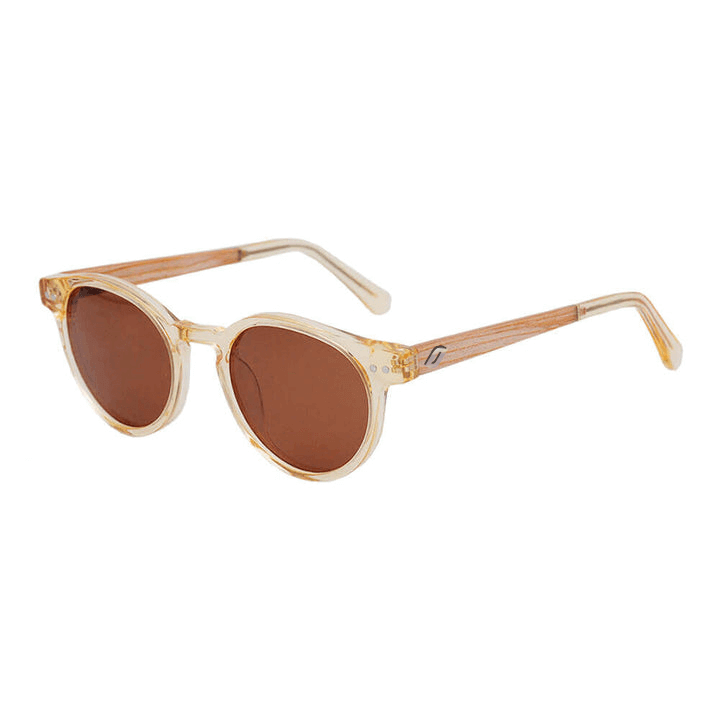 Ganges - Unisex Wood and Bio Acetate Sunglasses JOPLINS® | Premium Sustainable Sunglasses