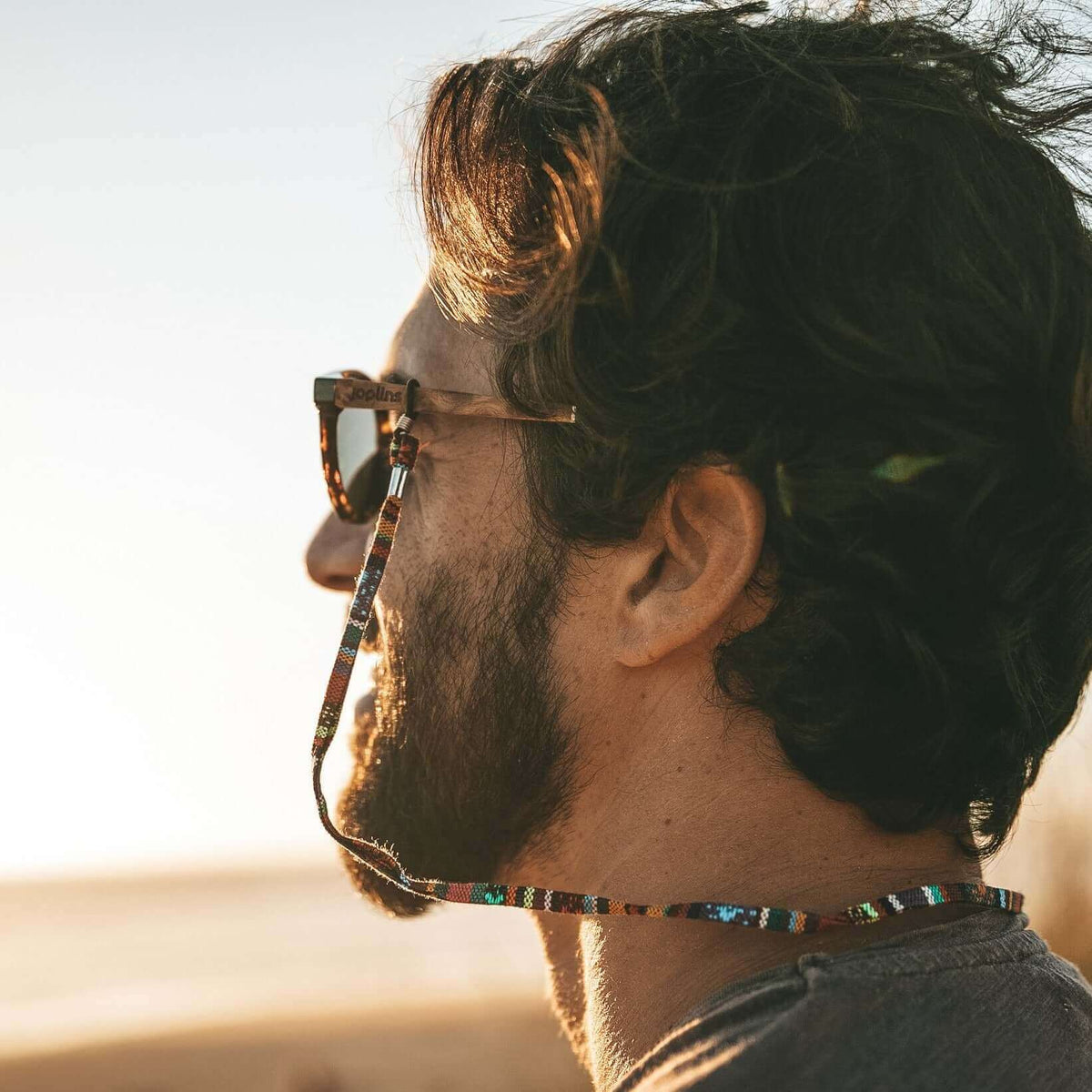 Ganges - Unisex Wood and Bio Acetate Sunglasses JOPLINS® | Premium Sustainable Sunglasses