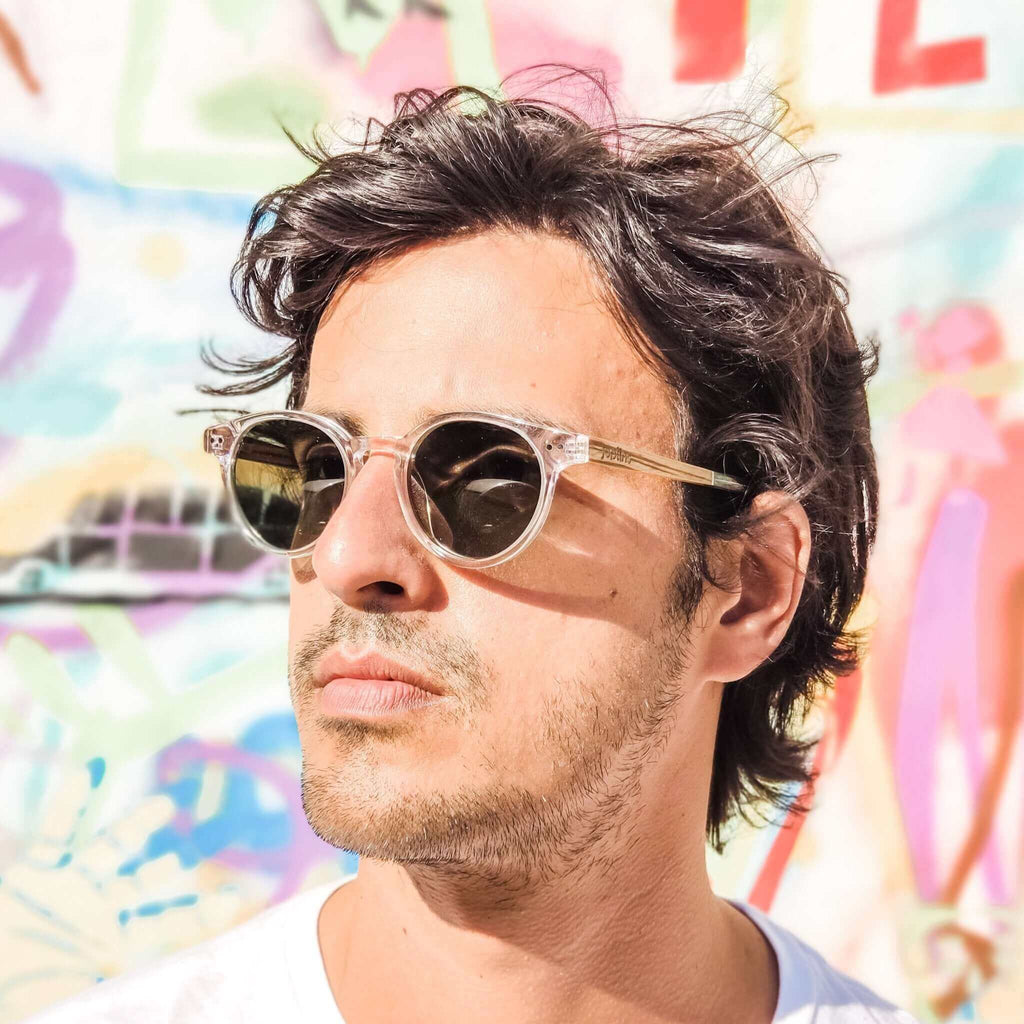 Ganges - Unisex Wood and Bio Acetate Sunglasses JOPLINS® | Premium Sustainable Sunglasses