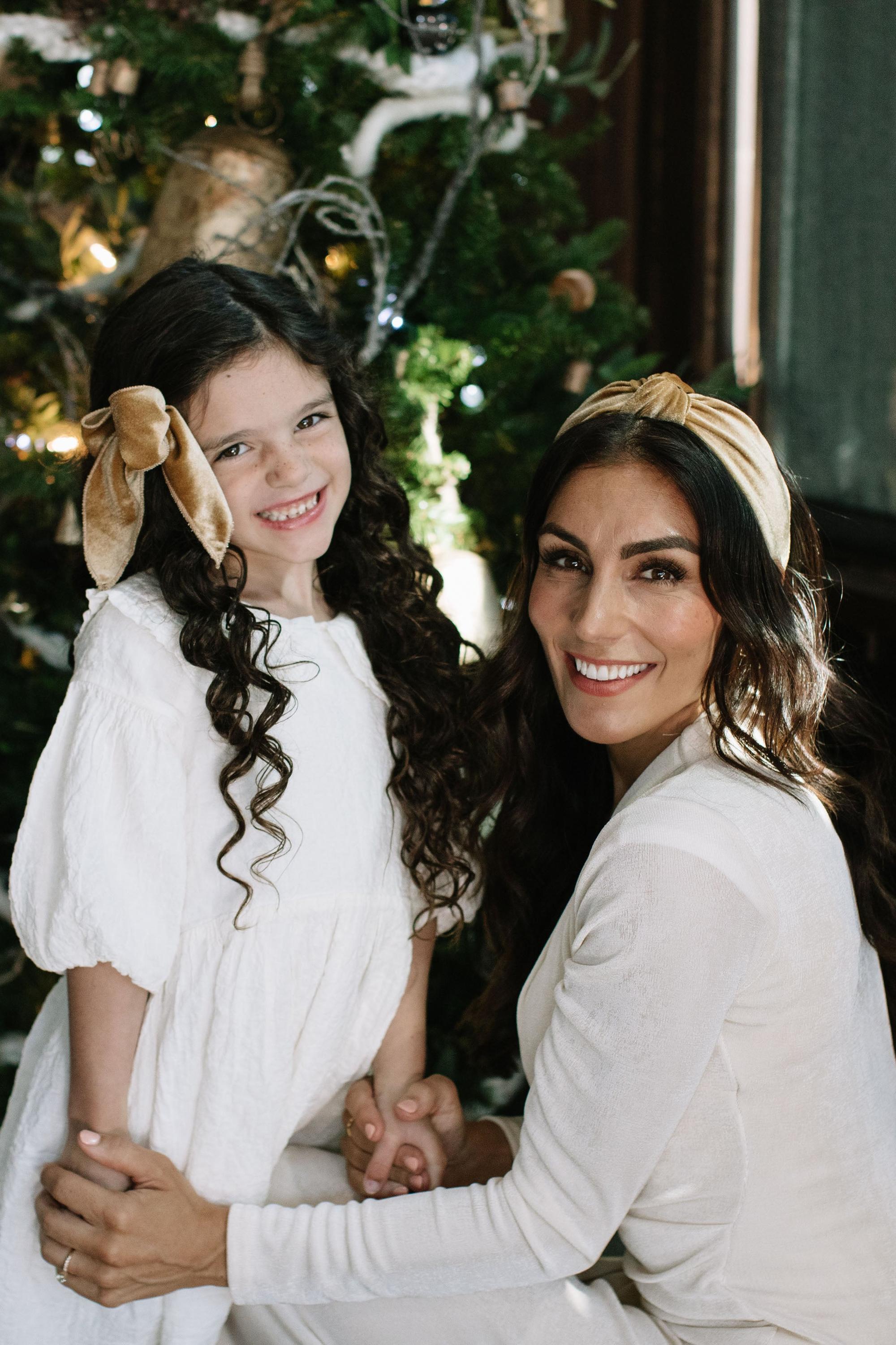 Gold Velvet - Knotted Headband