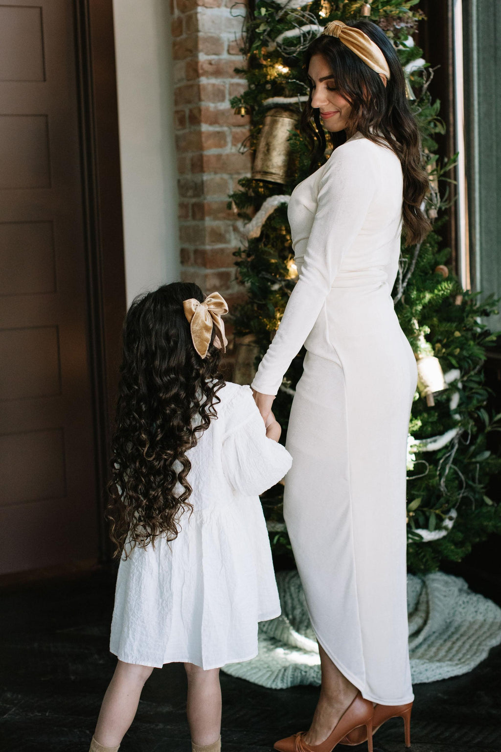 Gold Velvet - Darling Hair Bow