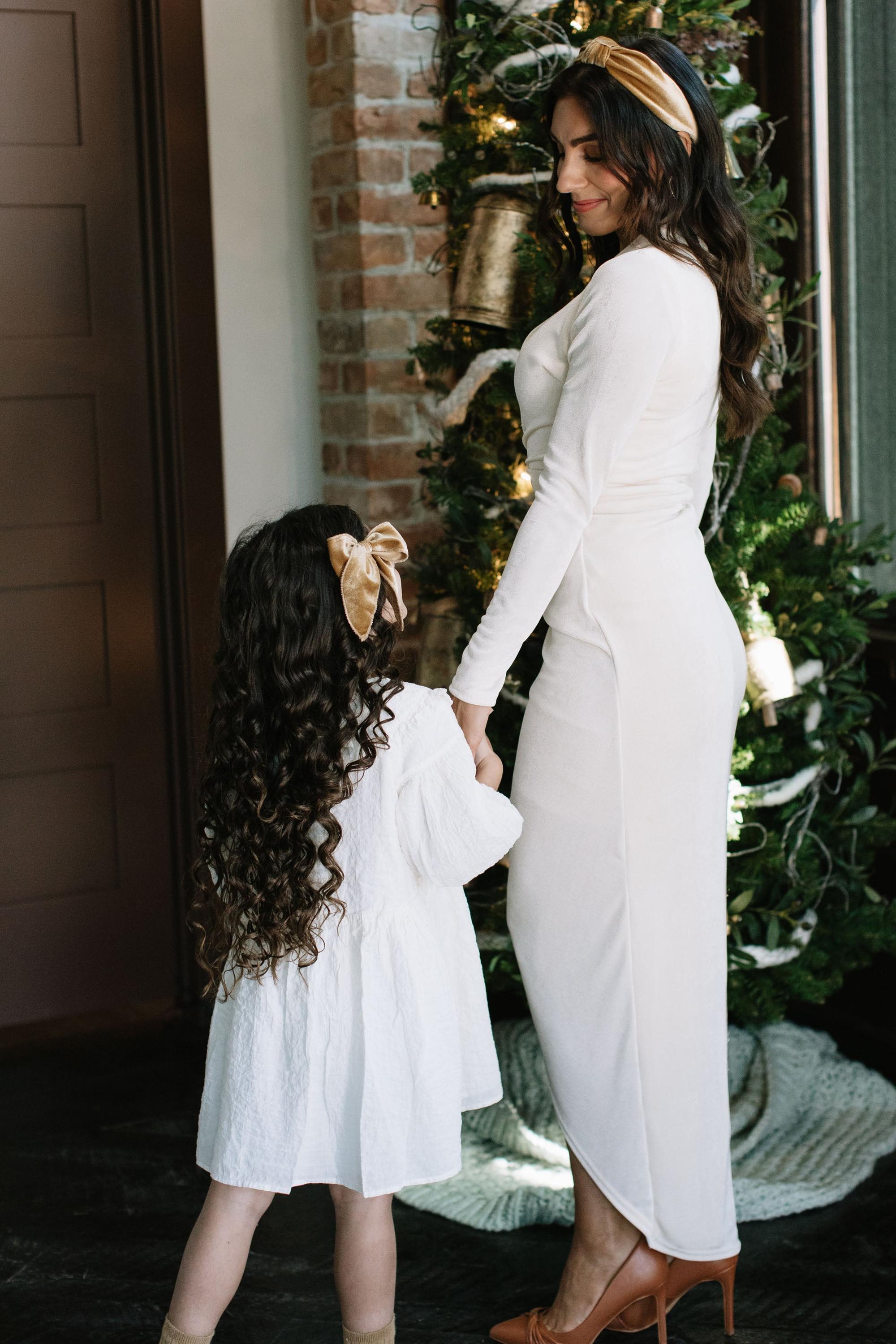 Gold Velvet - Knotted Headband