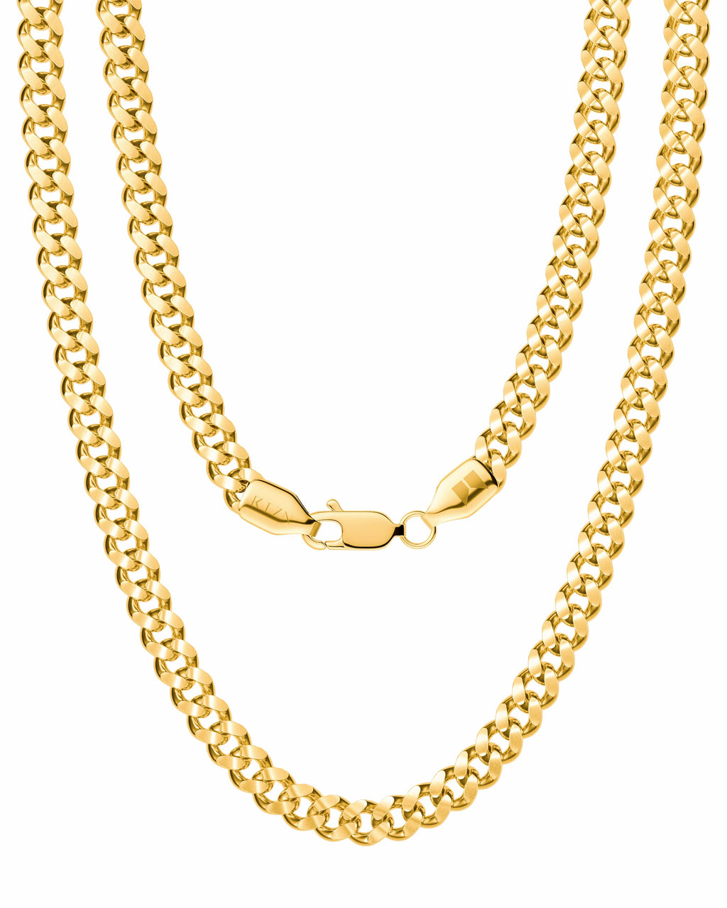 Gold Cuban Link Chain (5mm) RTZN