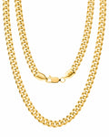 Gold Cuban Link Chain (5mm) RTZN