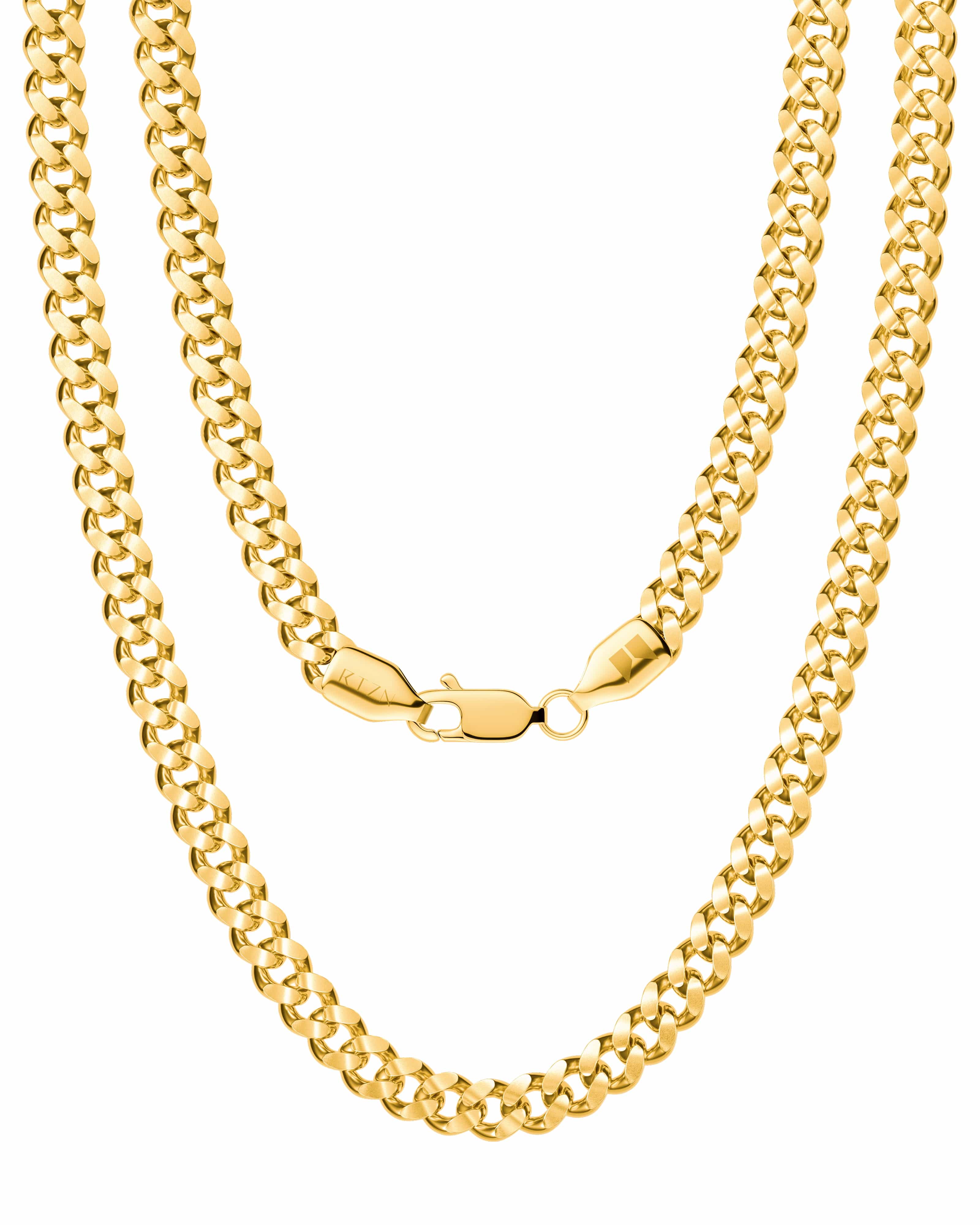 Gold Cuban Link Chain (5mm) RTZN