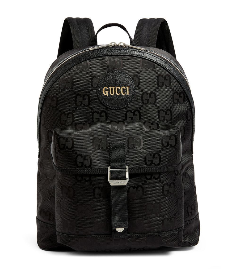 Gucci Off The Grid Backpack Black Gg Nylon Banlieue91