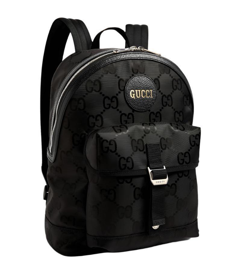 Gucci Off The Grid Backpack Black Gg Nylon Banlieue91