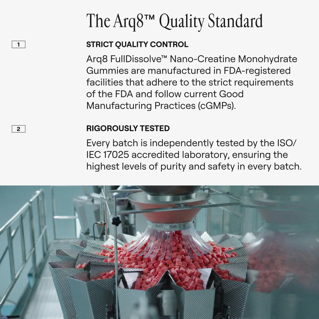 Arq8™ Creatine Monohydrate Gummies Arq8