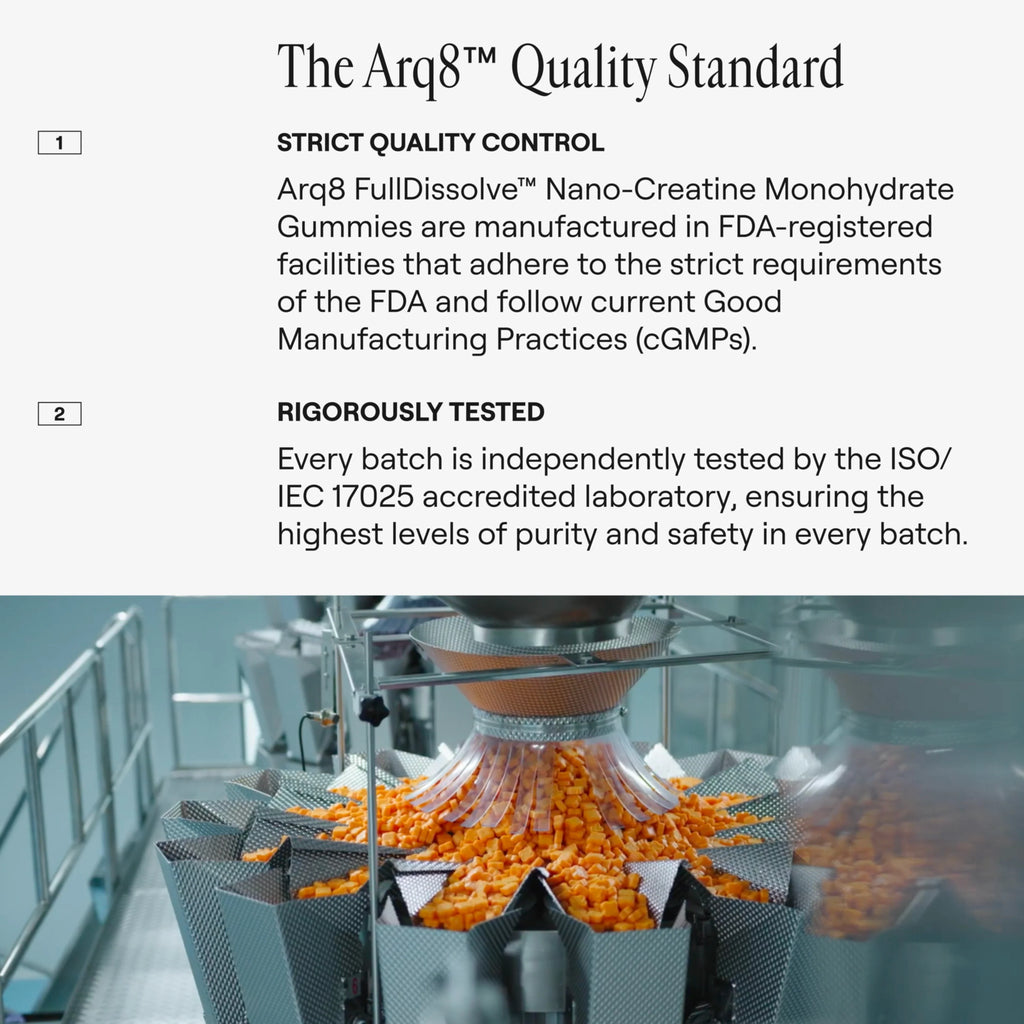 Arq8™ Creatine Monohydrate Gummies Arq8