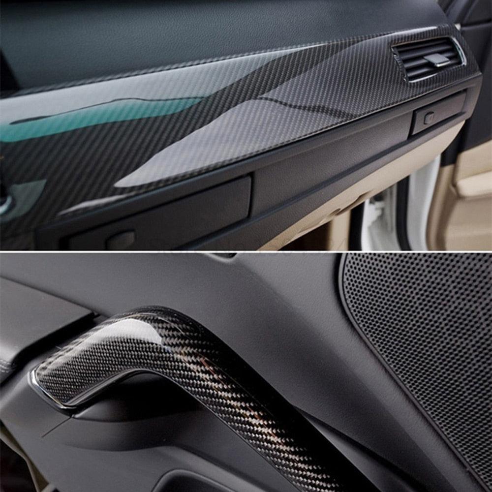 High Glossy 5D Carbon Fiber Wrapping Vinyl Film Motorcycle Wrap Vinyl Roll Tablet Stickers Decals Auto Accessories Wrapping Vinyl Film Motorcycle Tablet Car Styling High Gloss Carbon Fiber Automotive Vinyl Wrap Auto Accessories Car Styling Stevvex