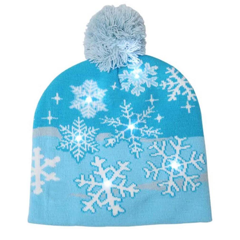 Holiday Fun LED Beanie for Men and Women DailySale