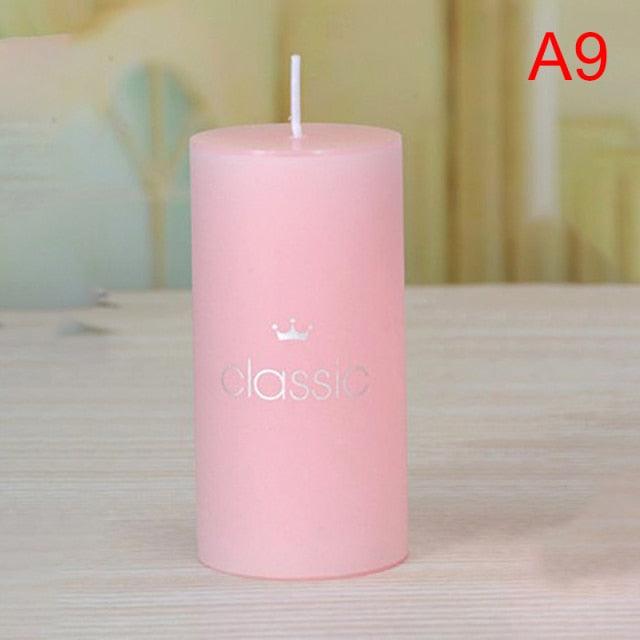 Scented Candle Candles For Home Scented 100 Hour Long Lasting Aromatherapy Candle Highly Scented & Soy Jar Candle Gift Lavender Classic Cylindrical Birthday Romantic Small Candle Wedding Western Food Candlestick Column Wax
