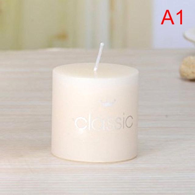Scented Candle Candles For Home Scented 100 Hour Long Lasting Aromatherapy Candle Highly Scented & Soy Jar Candle Gift Lavender Classic Cylindrical Birthday Romantic Small Candle Wedding Western Food Candlestick Column Wax