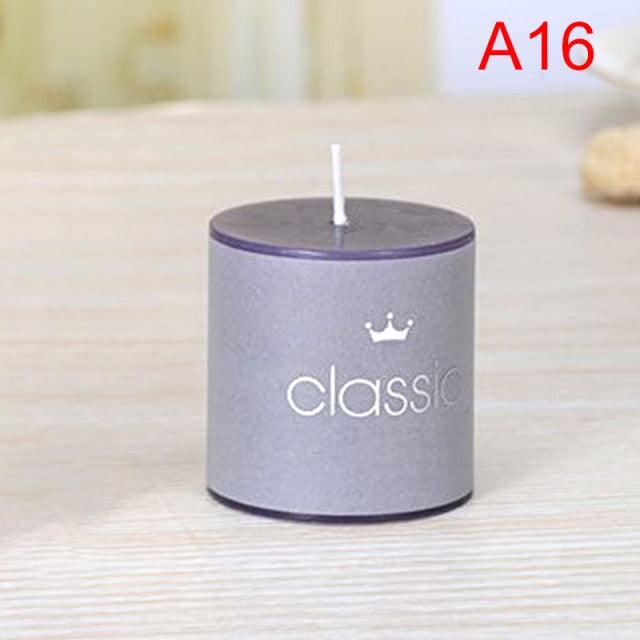 Scented Candle Candles For Home Scented 100 Hour Long Lasting Aromatherapy Candle Highly Scented & Soy Jar Candle Gift Lavender Classic Cylindrical Birthday Romantic Small Candle Wedding Western Food Candlestick Column Wax