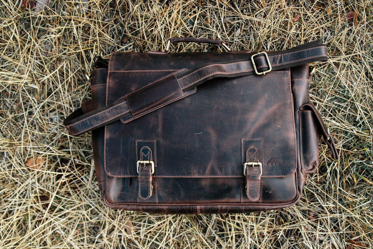 Sitka Leather Messenger Kodiak Leather
