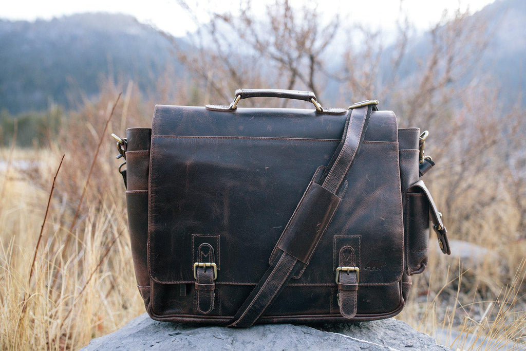 Sitka Leather Messenger Kodiak Leather