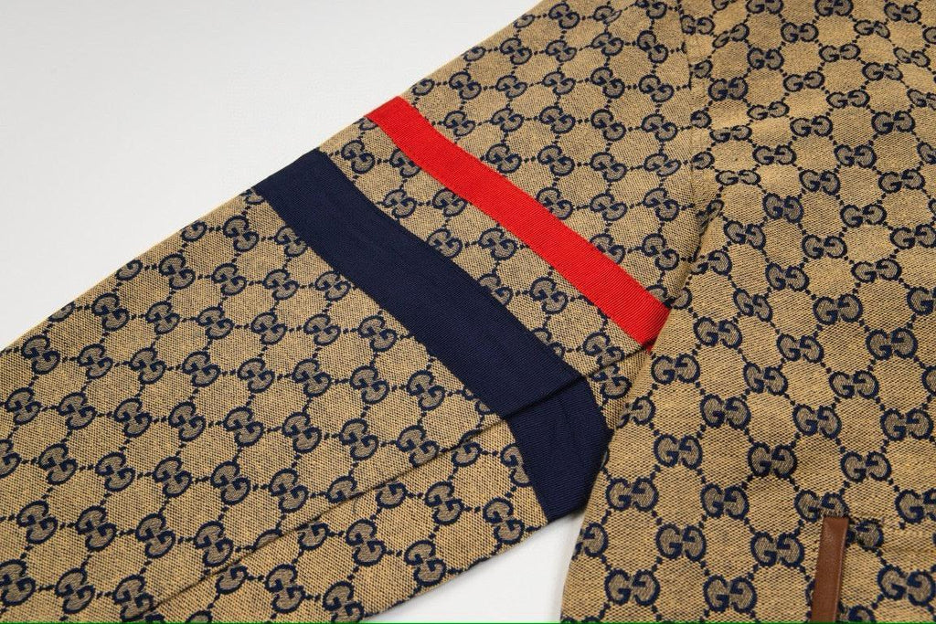 Gucci GG cotton canvas zip jacket