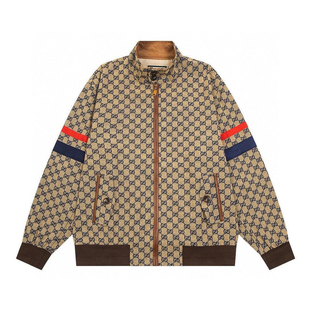 Gucci GG cotton canvas zip jacket