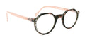 The Hexagon, (Bling) Women Reading Glasses W (Hematite, Black Diamond) Genuine European Crystals  (Peach, Tortoise Brown) NY Fifth Avenue
