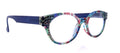Versailles, (Bling) Reading Glasses 4 women W (Montana, Black Diamond) Genuine European Crystals   Round Frame. NY Fifth Avenue