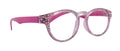 Grace, (Bling) Reading Glasses for Women W (Light Rose, Black Diamond)  Genuine European Crystals (Metallic Silver, Pink). NY Fifth Avenue