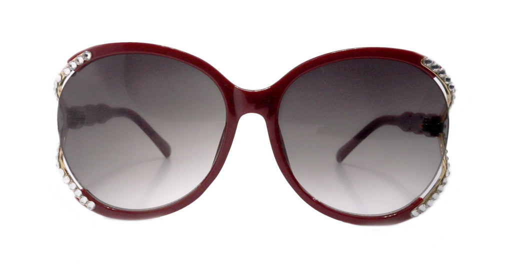 Bling Women Sunglasses  Genuine European Crystals,  100% UV Protection. NY Fifth Avenue