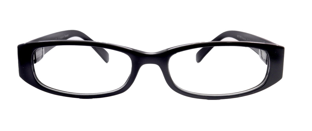 Elise, Bayonetta-style rectangular premium glasses, high-end readers: +0.00 +1.25, +3 magnifying reading glasses. NY Fifth Avenue.