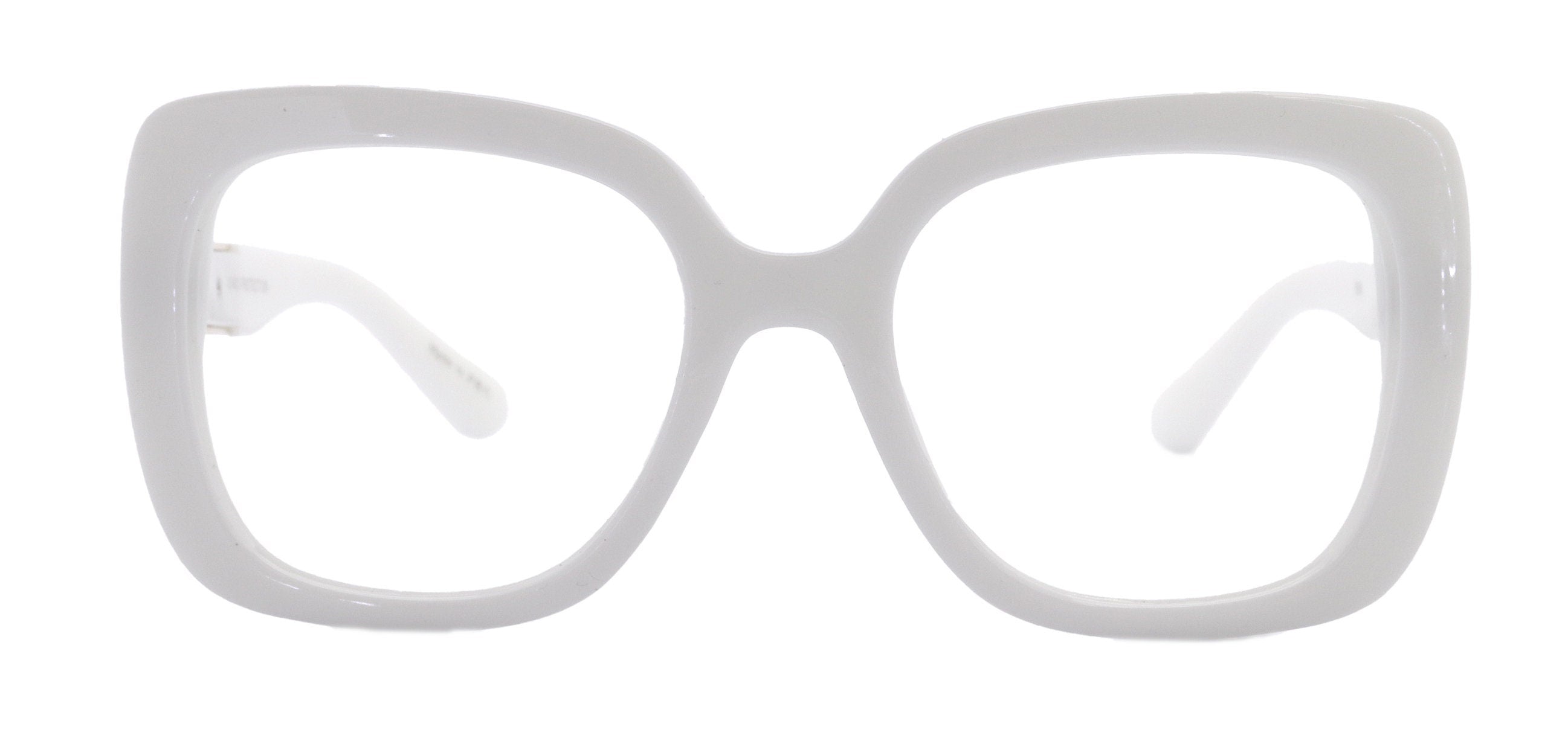 Emory, Large Oversized Reading Glasses, Women Readers, High End Reading Magnifying eyeglasses,  Big Square optical Frames