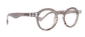 Orlando Bling Reading Glasses, W Black Diamond N Clear  European crystals, Magnifying Eyeglasses, (Gray) (Round) NY Fifth Avenue