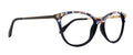 Cattitude Bling Reading Glasses 4 Women W Multi Color Genuine European Crystals, Magnifying Cat Eye  NY Fifth Avenue