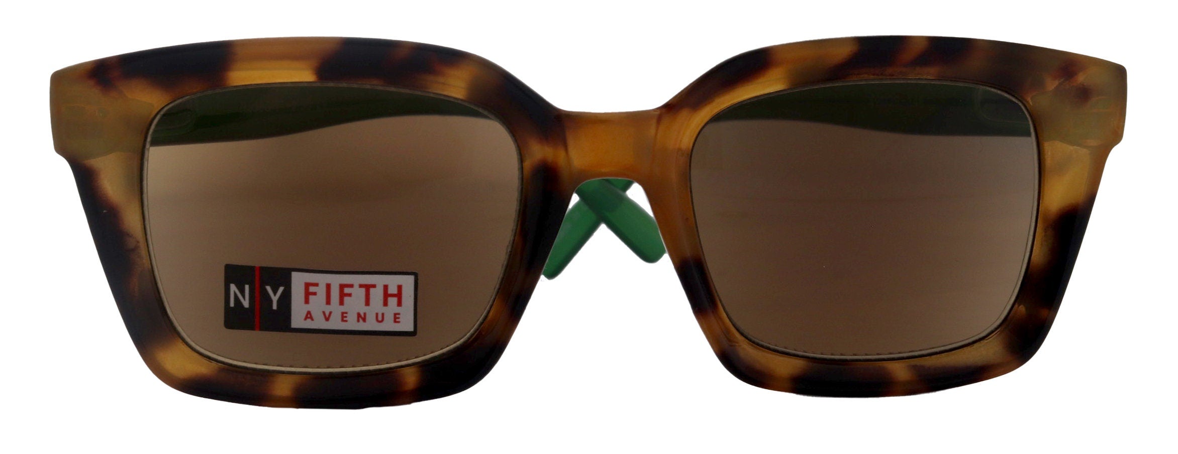Marseille, High-End Sun Readers for Women  Readers Sunglasses (Green Tortoiseshell) NY Fifth Avenue
